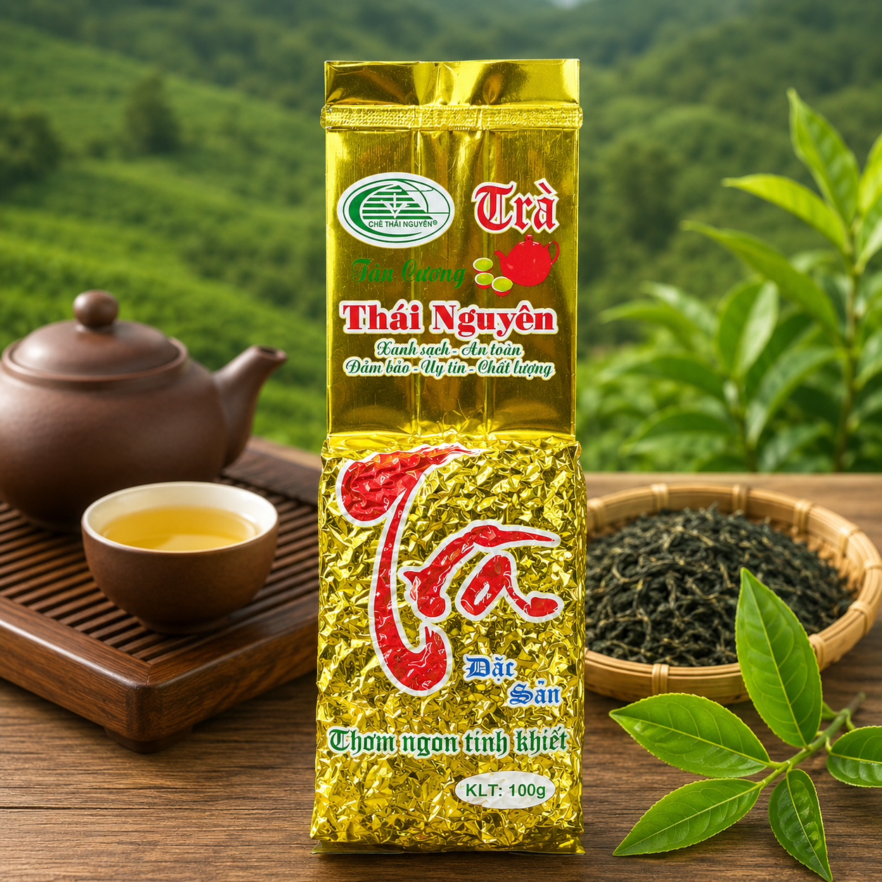 TRÀ XANH THÁI NGUYÊN - PHƯƠNG TRÀ