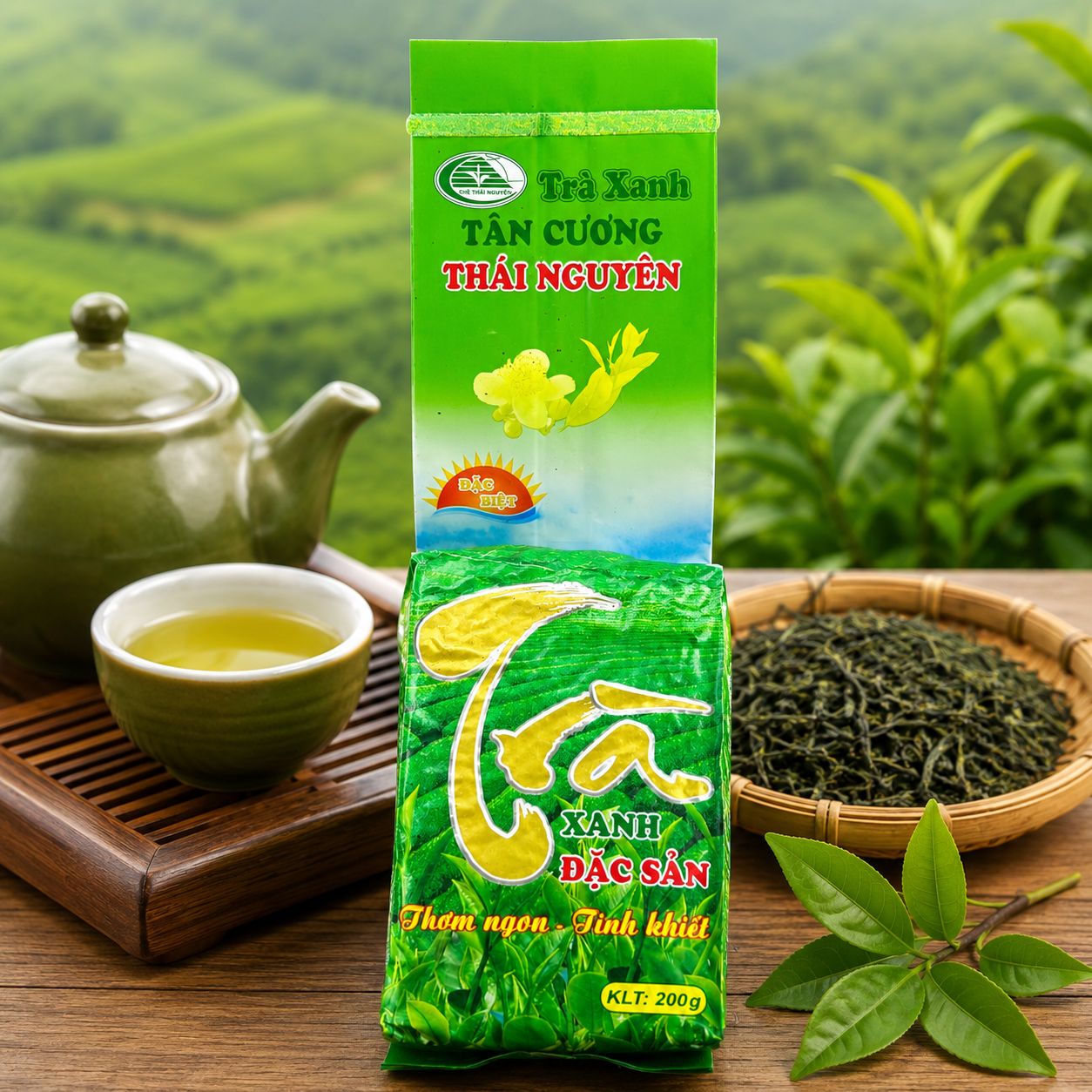 TRÀ XANH THÁI NGUYÊN - PHƯƠNG TRÀ