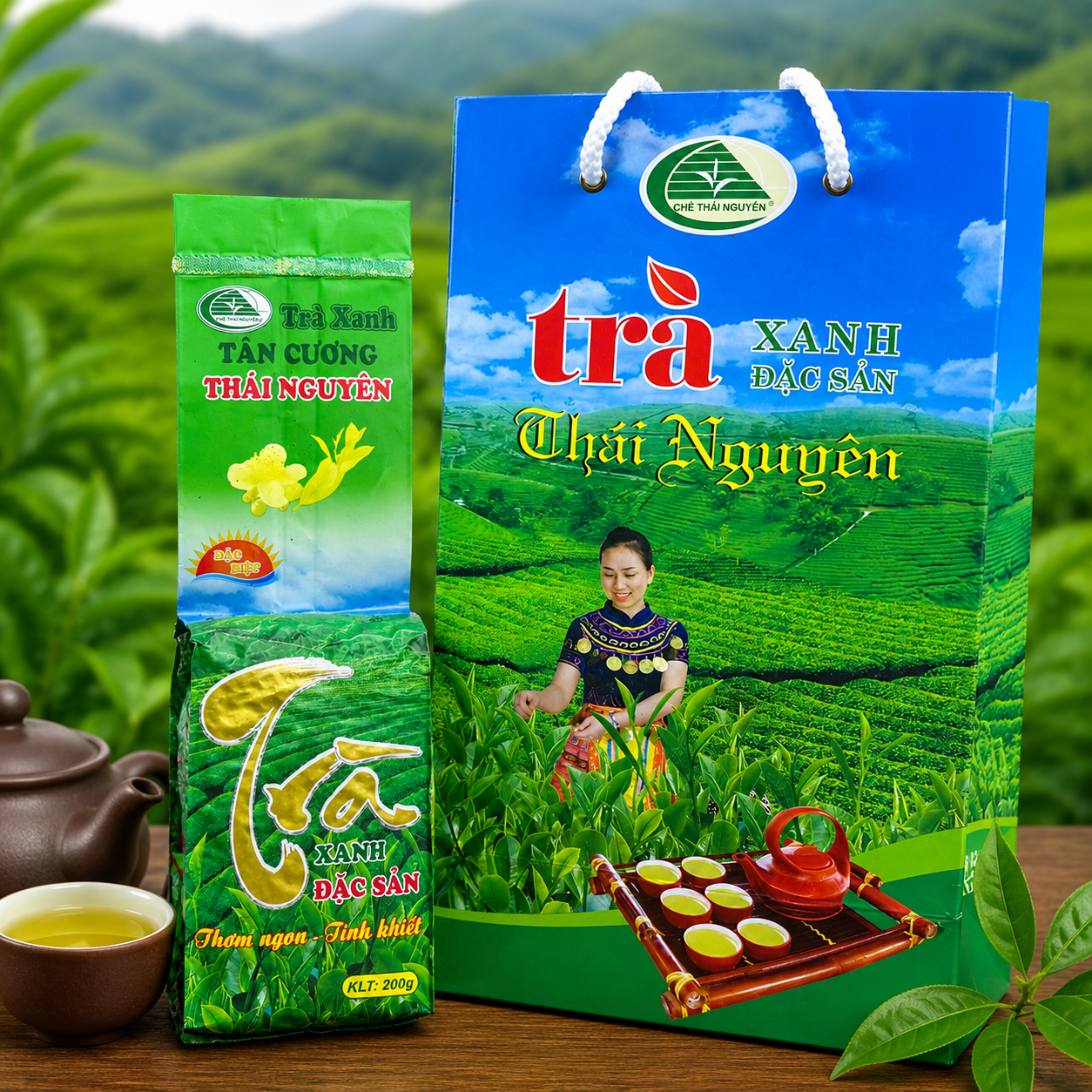 TRÀ XANH THÁI NGUYÊN - PHƯƠNG TRÀ